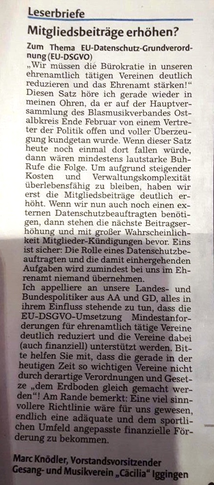 Remszeitung 13. April 2018